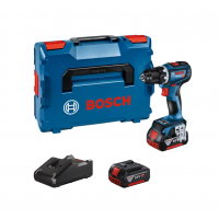 BOSCH GSR 18V-90 C gręžtuvas - suktuvas 2x5 Ah L-Boxx